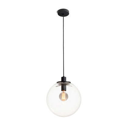 BOULDER 30 | glazen bol hanglamp | E27 | 30 cm | opaalglas of helder glas | met of zonder lichtbron