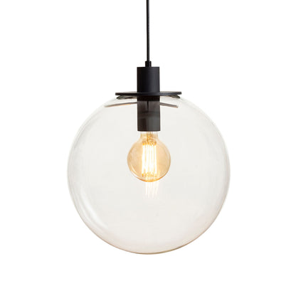 BOULDER 30 | glazen bol hanglamp | E27 | 30 cm | opaalglas of helder glas | met of zonder lichtbron