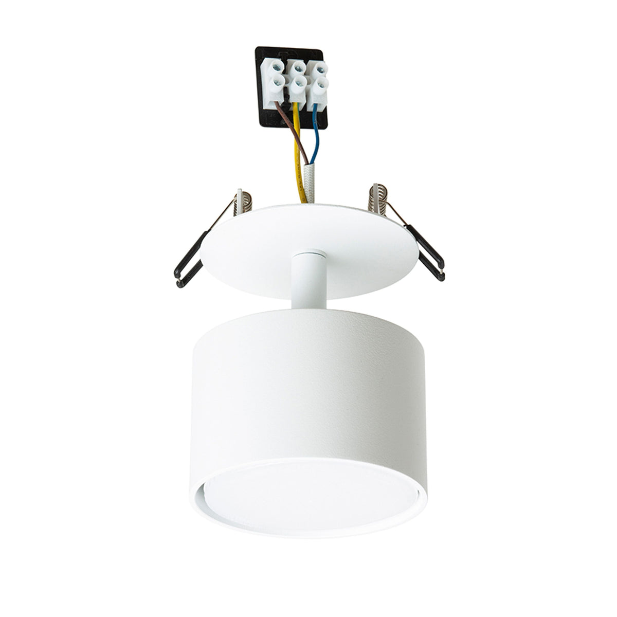 PIXEL | semi-recessed spotlight with adjustable reflector | GX53 | white or black | with or without light source