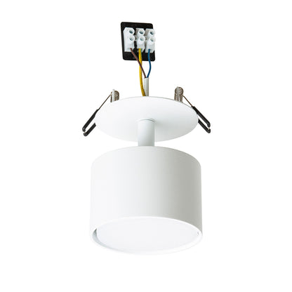 PIXEL | semi-recessed spotlight with adjustable reflector | GX53 | white or black | with or without light source