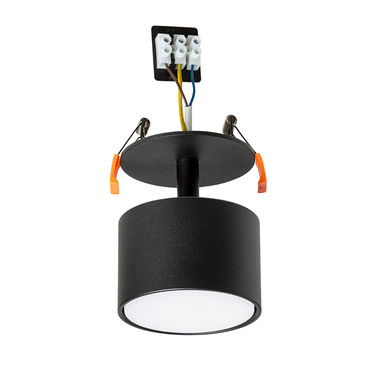 PIXEL | semi-recessed spotlight with adjustable reflector | GX53 | white or black | with or without light source