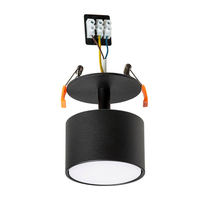 PIXEL | semi-recessed spotlight with adjustable reflector | GX53 | white or black | with or without light source