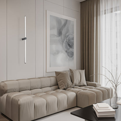 CLARIS 120 | opbouw LED staaflamp 120 cm | 12W 1010lm 3000K | zwart