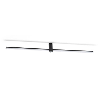 CLARIS 120 | opbouw LED staaflamp 120 cm | 12W 1010lm 3000K | zwart