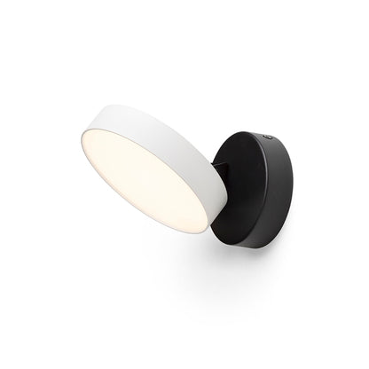 ARETHA | foco de superficie para pared y techo | LED integrada de 12 W y 3000 K | blanco-negro o negro