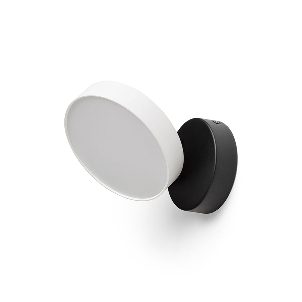 ARETHA | foco de superficie para pared y techo | LED integrada de 12 W y 3000 K | blanco-negro o negro