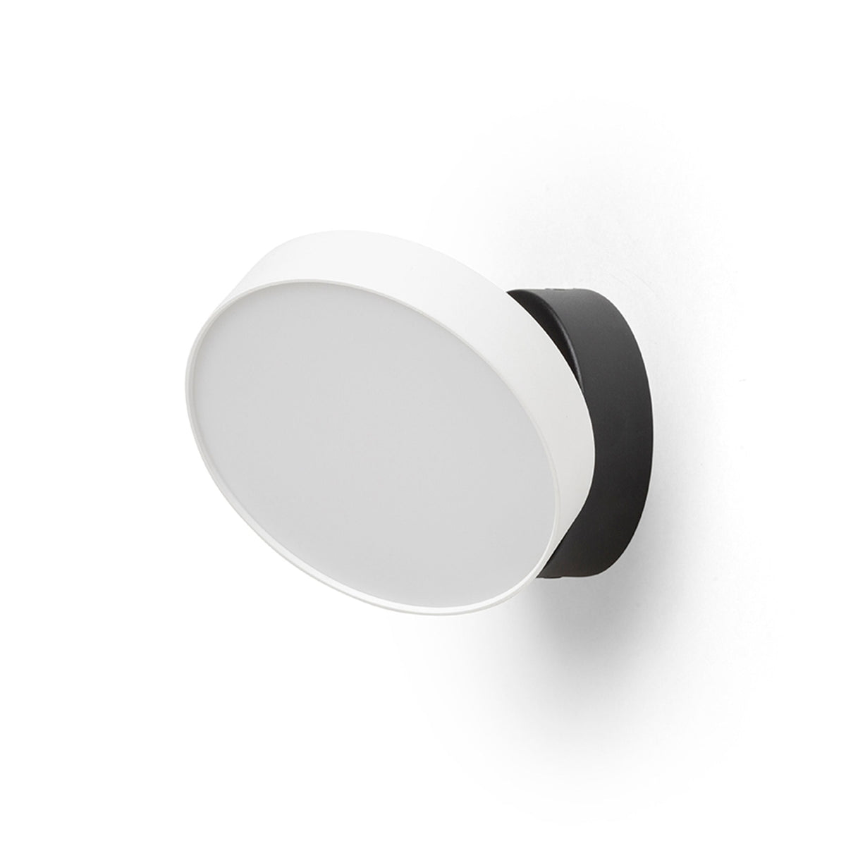 ARETHA | foco de superficie para pared y techo | LED integrada de 12 W y 3000 K | blanco-negro o negro