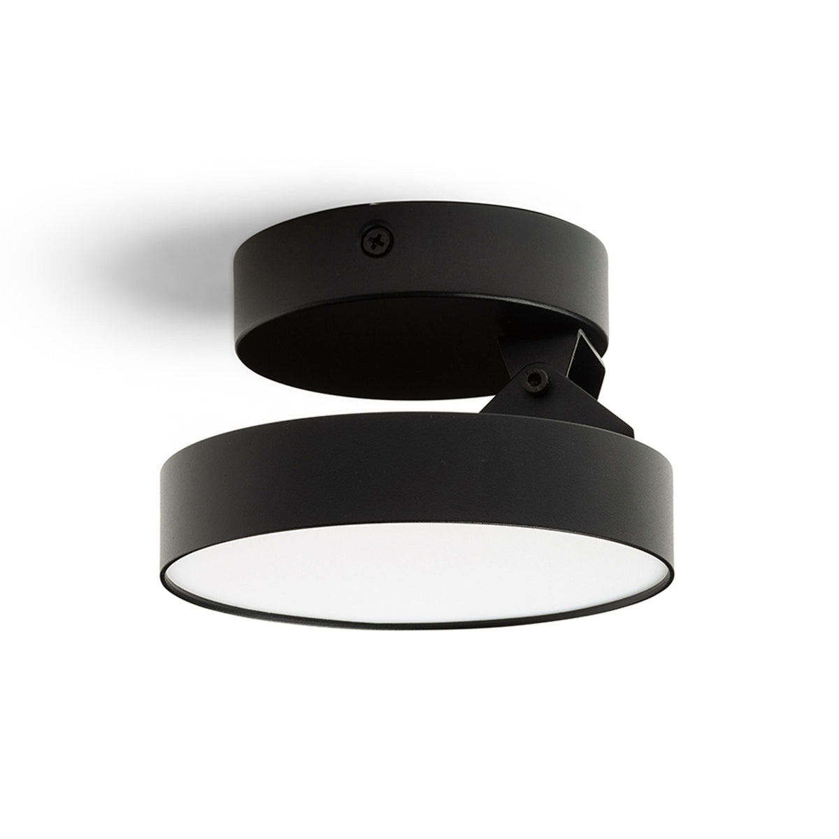 ARETHA | foco de superficie para pared y techo | LED integrada de 12 W y 3000 K | blanco-negro o negro