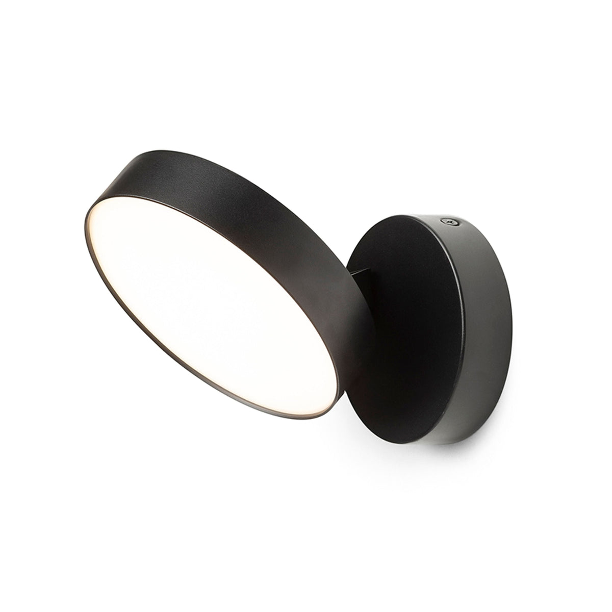 ARETHA | foco de superficie para pared y techo | LED integrada de 12 W y 3000 K | blanco-negro o negro