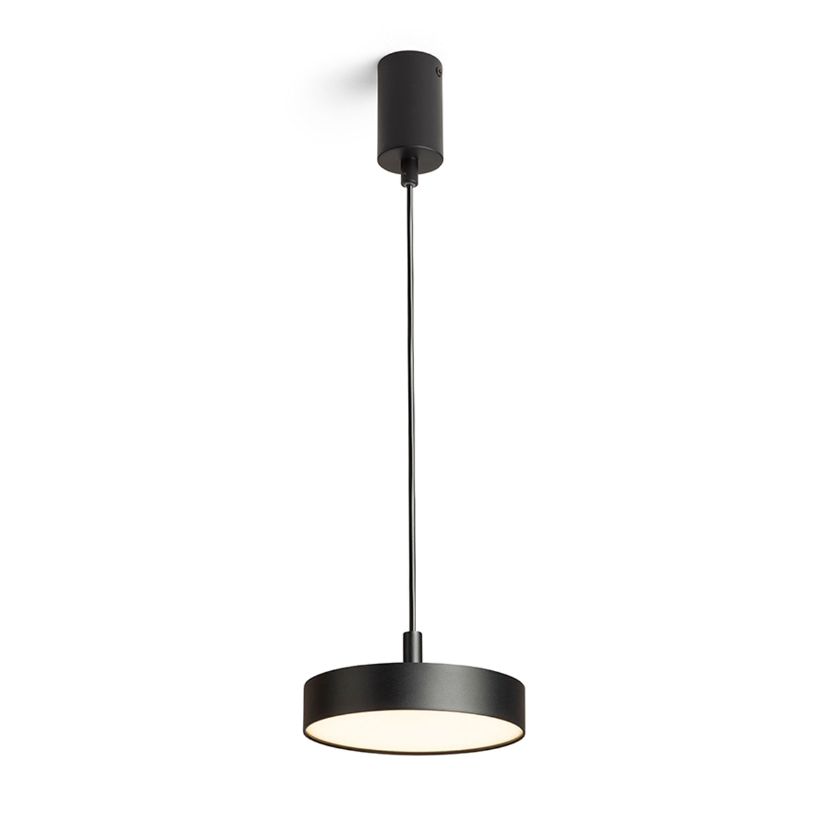 ARETHA I | flat LED-pendellampe | 12 W 1270 lm 3000 K | svart