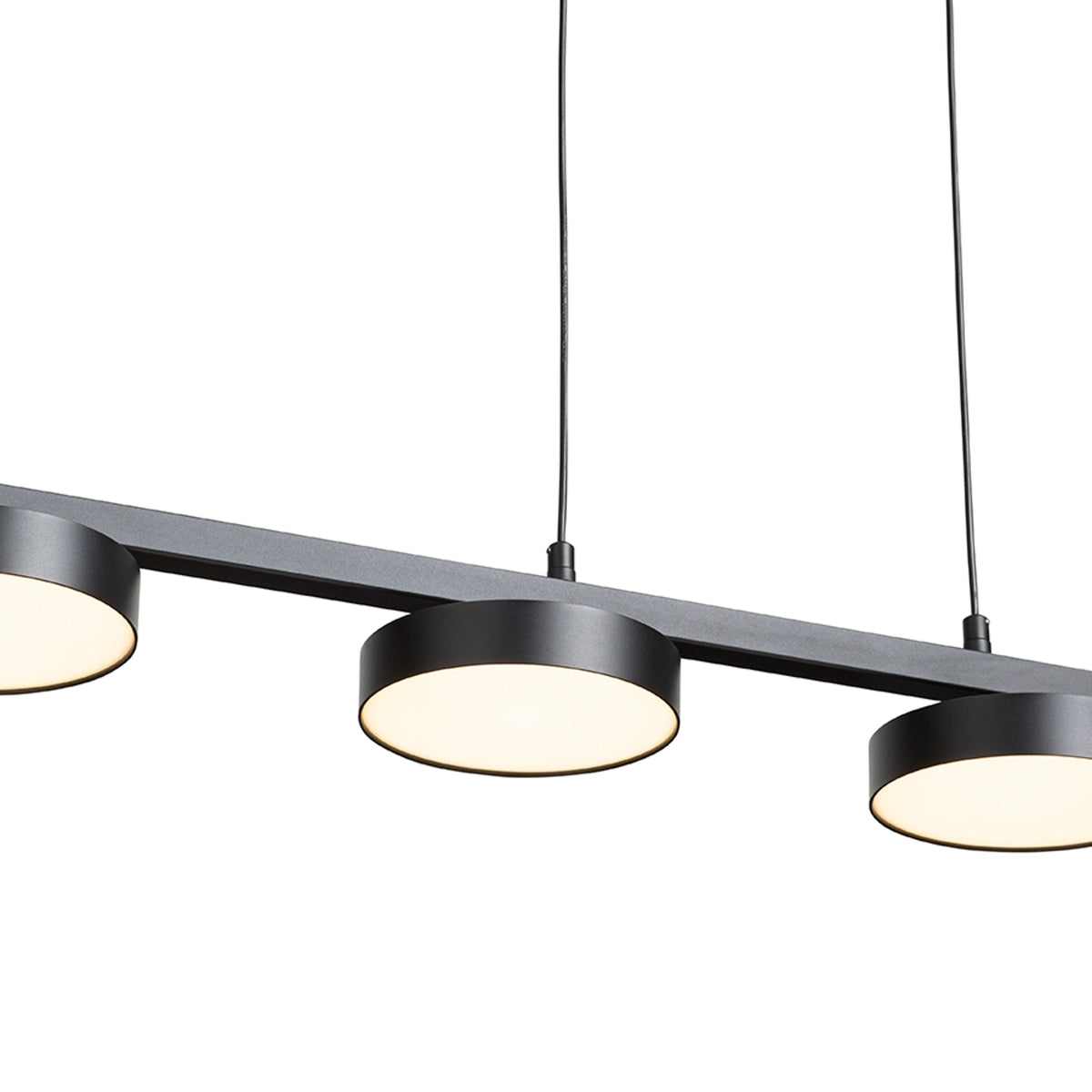 ARETHA IV | lineær LED-pendel 85 cm | 4185 lm 3000 K | svart