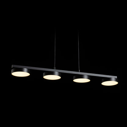 ARETHA IV | lineær LED-pendel 85 cm | 4185 lm 3000 K | svart