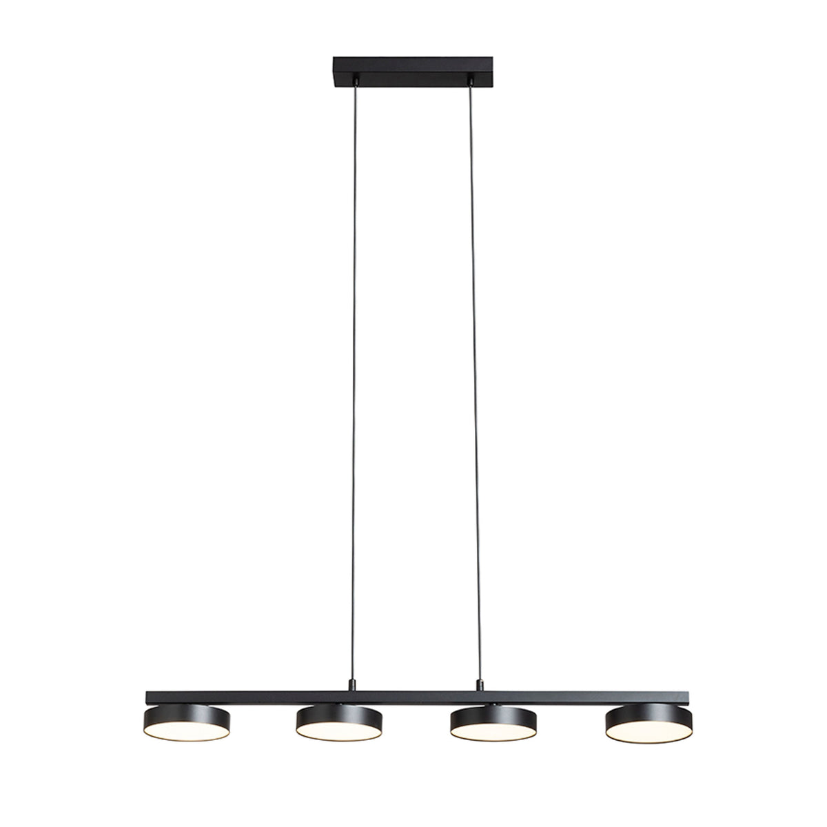 ARETHA IV | lineær LED-pendel 85 cm | 4185 lm 3000 K | svart