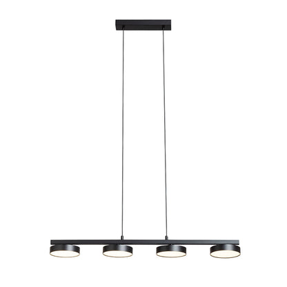 ARETHA IV | lineær LED-pendel 85 cm | 4185 lm 3000 K | svart