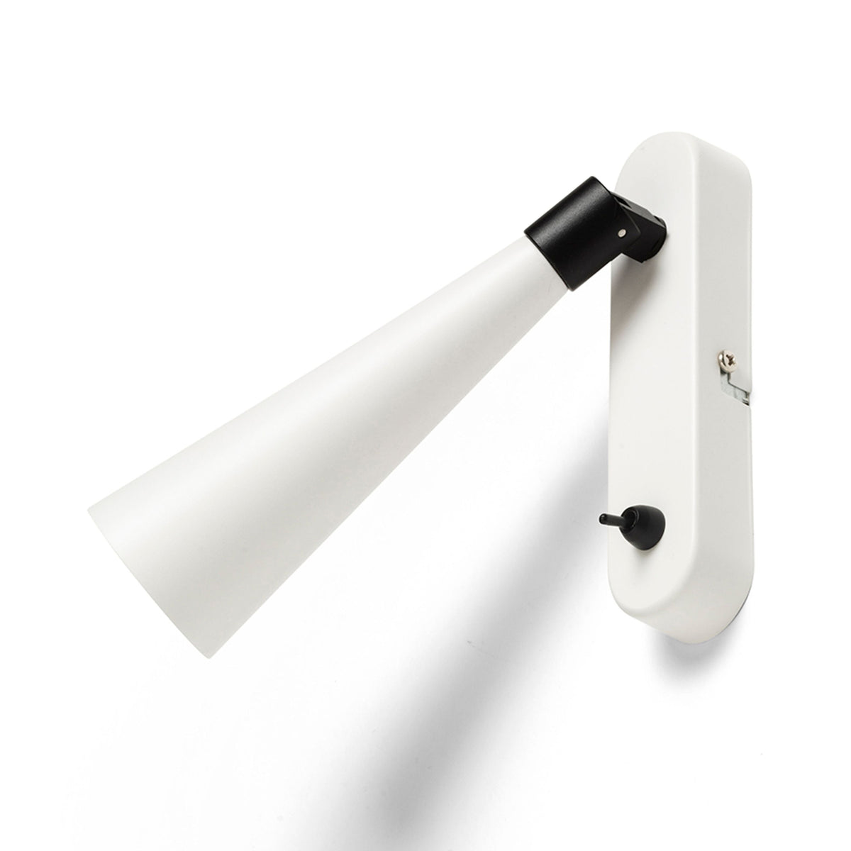 ALEXIS | wandspot met conische reflector en schakelaar | GU10 | drie kleuren | met of zonder lichtbron