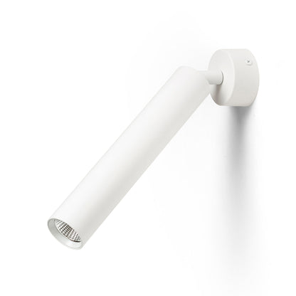DARRIN R | påbygnings-LED-rørlampe på rund fod | 6 W 3000 K | hvid eller sort