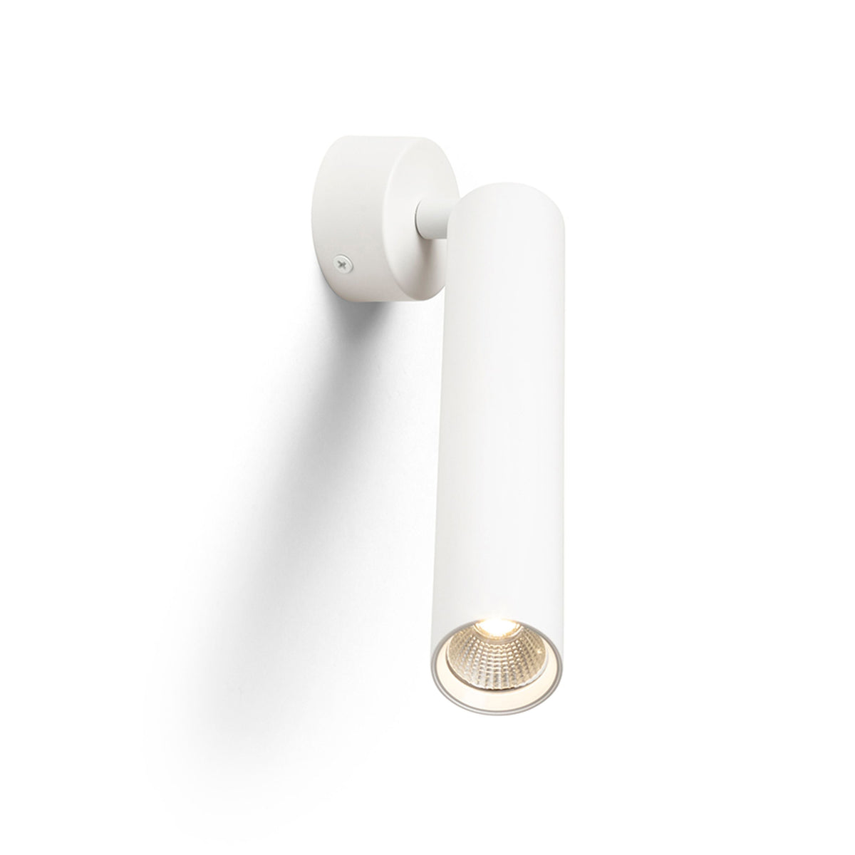 DARRIN R | påbygnings-LED-rørlampe på rund fod | 6 W 3000 K | hvid eller sort