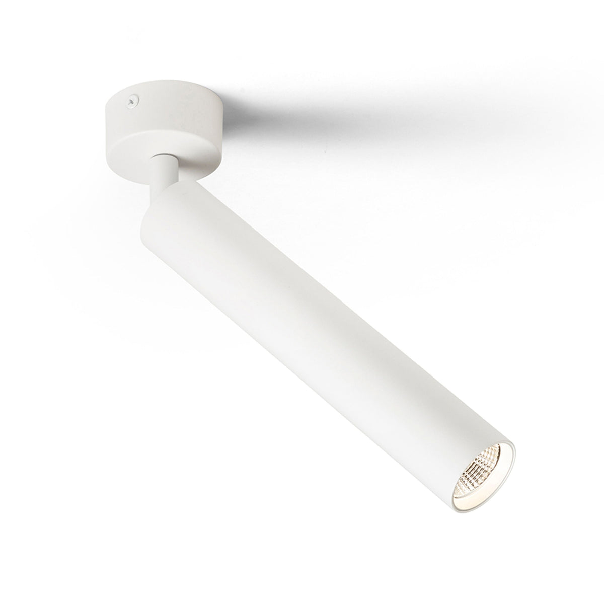 DARRIN R | påbygnings-LED-rørlampe på rund fod | 6 W 3000 K | hvid eller sort