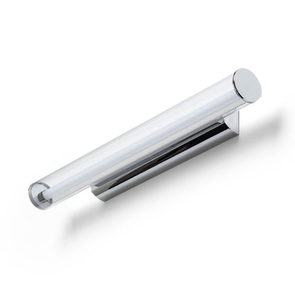 RIVIER LED 59 12W | surface-mounted LED bar 59 cm with clear acrylic | 876lm 3000K | chrome
