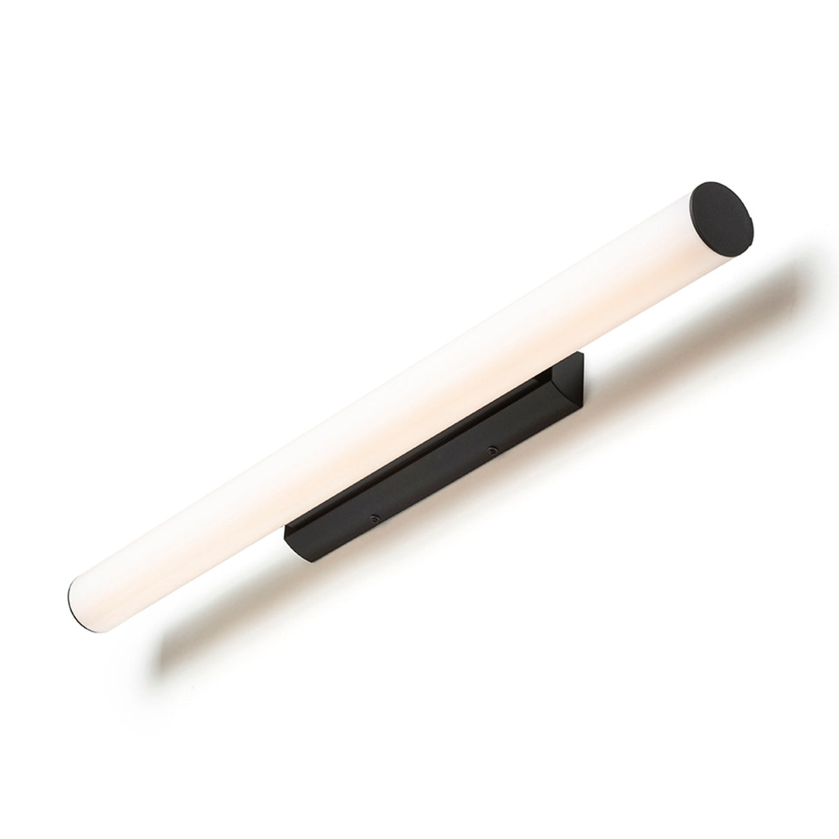 RIVIER LED 89 30W | opbouw LED balk 89 cm met melkacryl | 2616lm 3000K | chroom of zwart