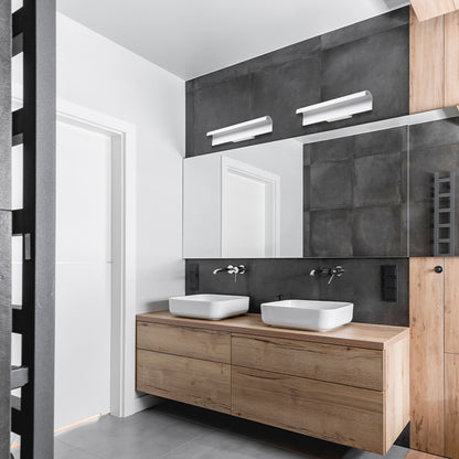 MARAIS 53 | LED badkamer wandlamp | golfvorm, wit