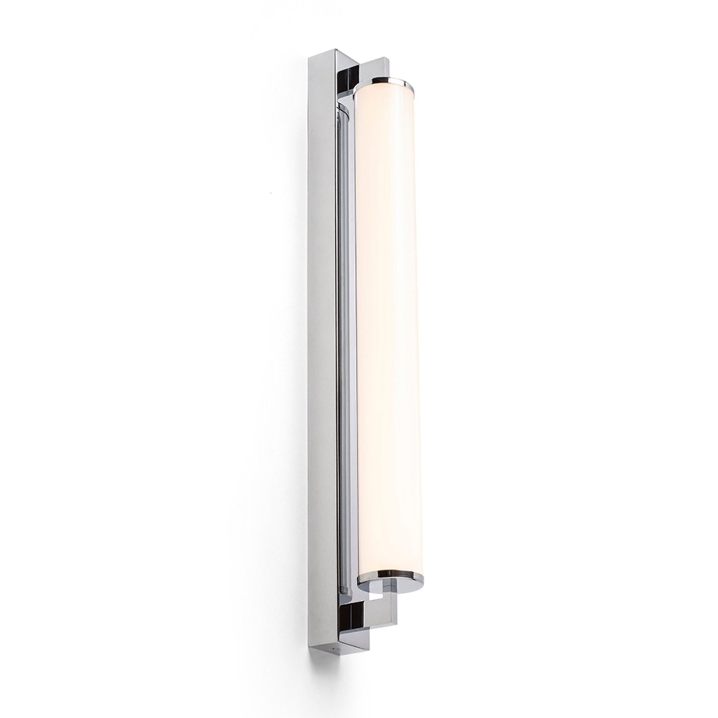 ROCCA 60 | LED badkamer wandlamp | opaal buis, chroom