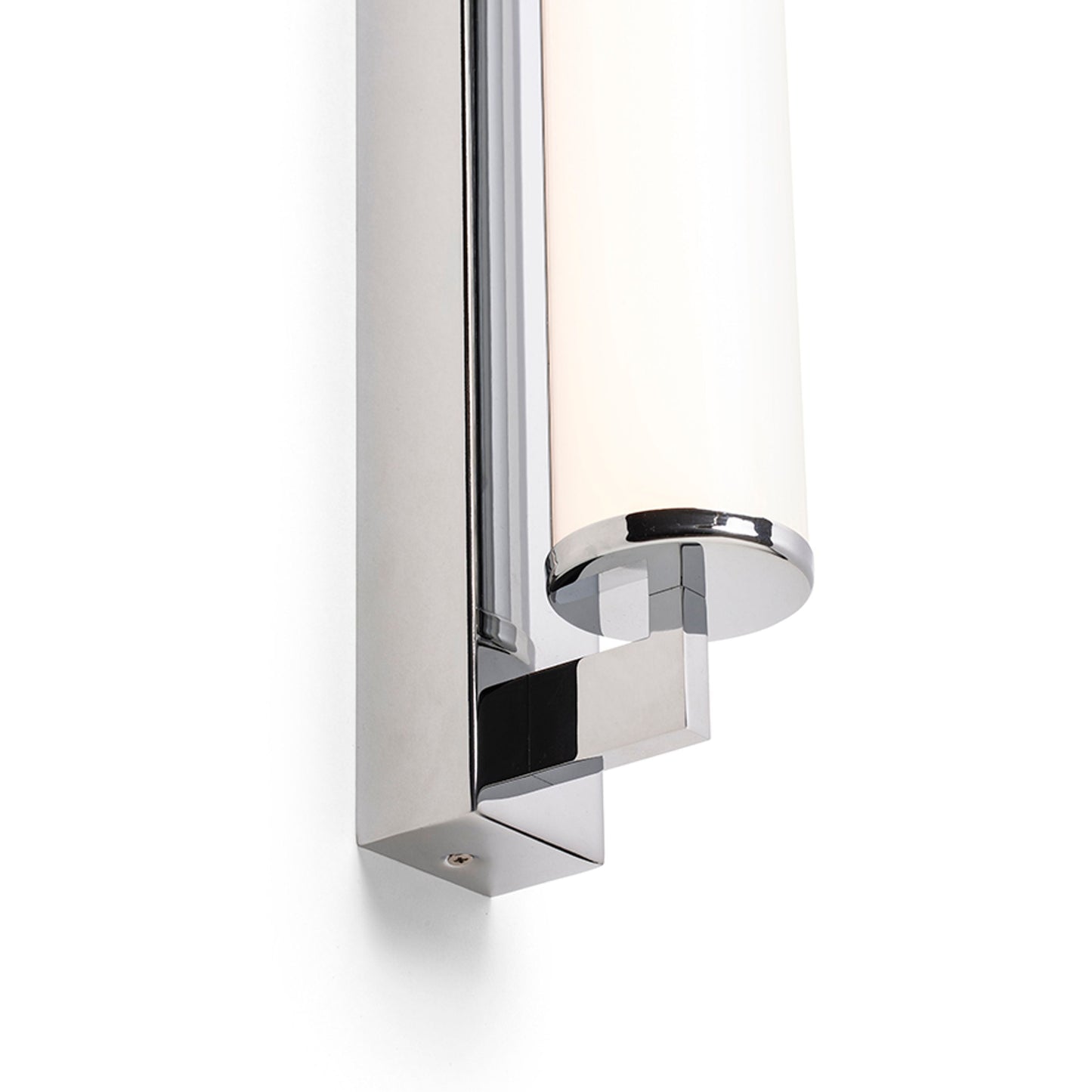 ROCCA 60 | LED badkamer wandlamp | opaal buis, chroom