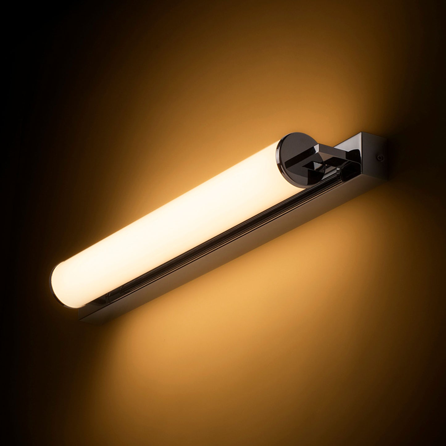 ROCCA 60 | LED badkamer wandlamp | opaal buis, chroom