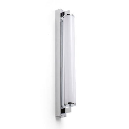 ROCCA 60 | LED badkamer wandlamp | opaal buis, chroom