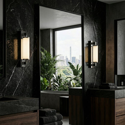 ROCCA 34 | LED badkamer wandlamp | opaal buis, chroom