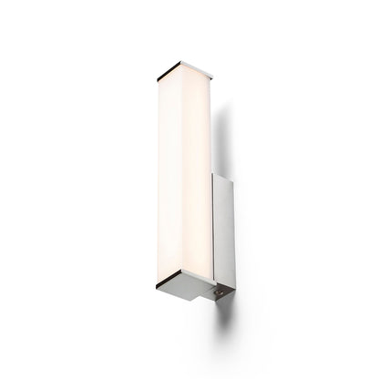 ALLAN | rechthoekige LED badkamer wandlamp met opaalglas | 7W 780lm 3000K | IP44 chroom