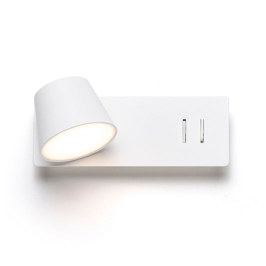 AMADEUS | wandlamp | draaibare reflector, 2 kleuren