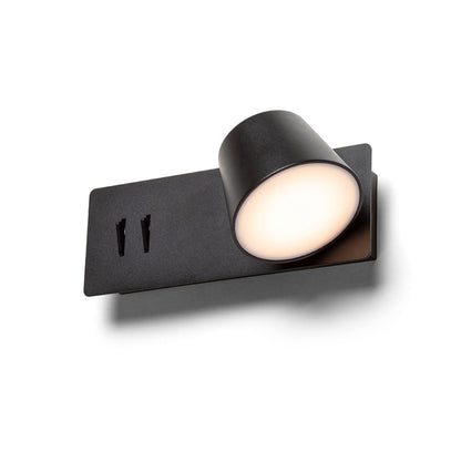 AMADEUS | wandlamp | draaibare reflector, 2 kleuren