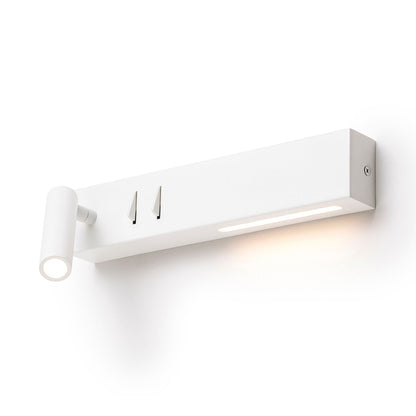 ODEON | verstelbare wandlamp | spot + up/down, 2 kleuren