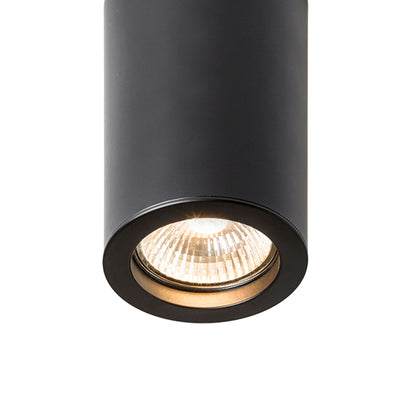 MOMA opbouwplafondlamp zwart sfeerbeeld