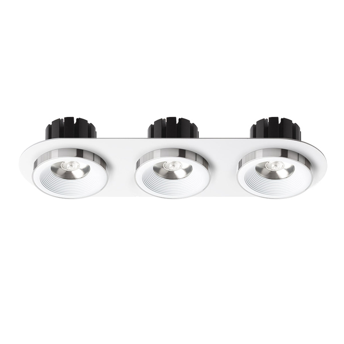 SHARM R III | faretto triplo da incasso | 3x 10 W 2700 lm 3000K | 9 colori