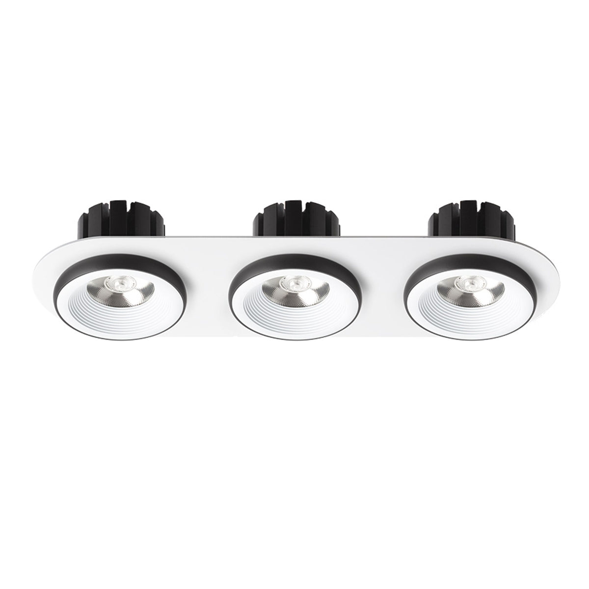 SHARM R III | faretto triplo da incasso | 3x 10 W 2700 lm 3000K | 9 colori