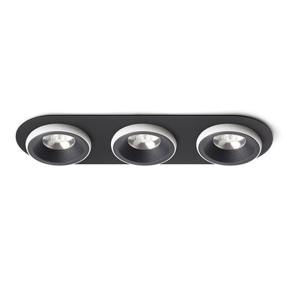 SHARM R III | faretto triplo da incasso | 3x 10 W 2700 lm 3000K | 9 colori