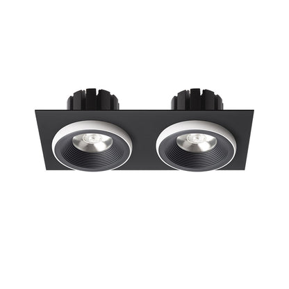 SHARM SQ II | dubbele vierkante inbouwspot | 2x 10 W 1800 lm 3000K | 9 kleuren