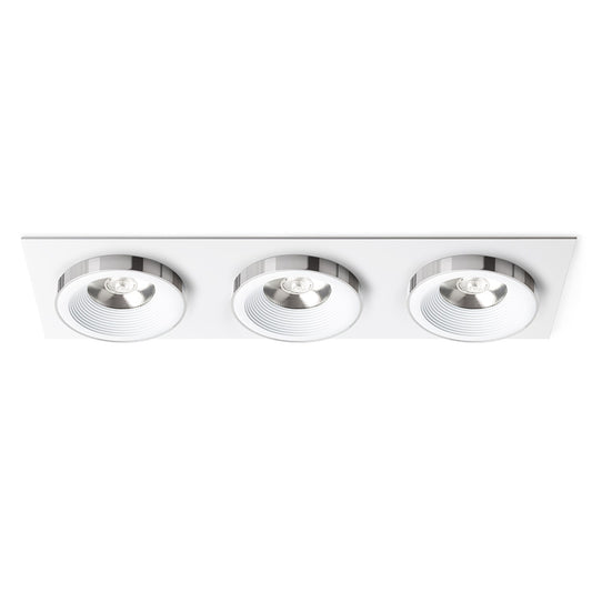 SHARM SQ III | drievoudige vierkante inbouwspot | 3x 10 W 2700 lm 3000K | 9 kleuren