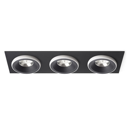 SHARM SQ III | drievoudige vierkante inbouwspot | 3x 10 W 2700 lm 3000K | 9 kleuren