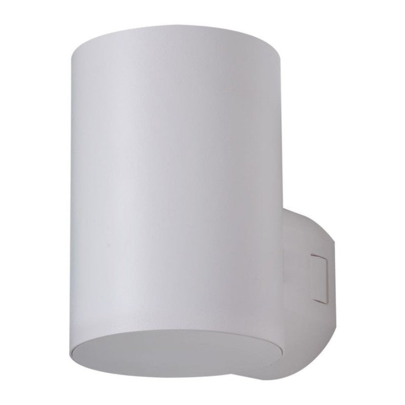 Azzardo ROLAND ronde buitenwandlamp wit