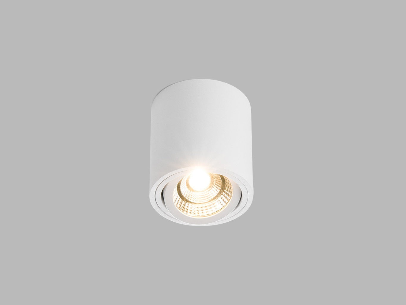 LED2 ROLL opbouw plafondspot wit detail
