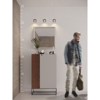 SANE 60 inbouwspot antiek geborsteld detail