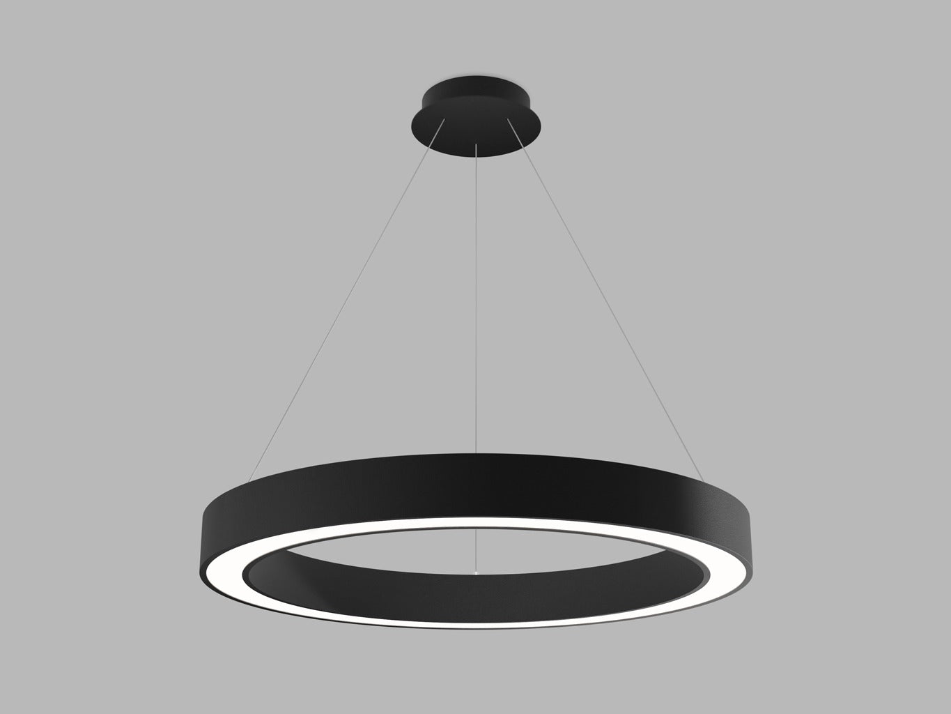 LED2 SATURN SLIM P-Z | round pendant lamp | Ø 60 / 80 cm