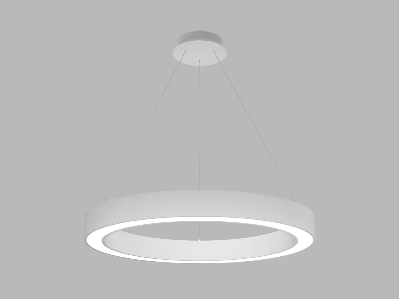 LED2 SATURN SLIM P-Z | round pendant lamp | Ø 60 / 80 cm