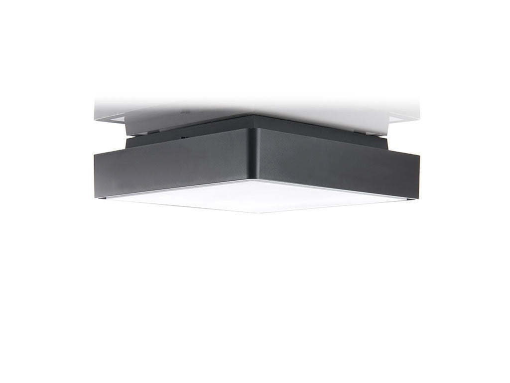 LED2 SOLO buitenwandlamp met sensor, zijaanzicht