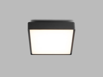 LED2 SOLO vierkante buitenwandlamp antraciet IP65