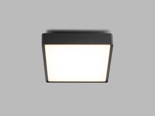 LED2 SOLO vierkante buitenwandlamp antraciet IP65