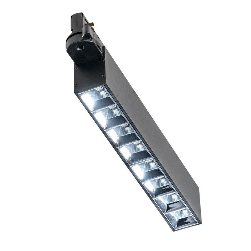 SPACE CCT SWITCH | Rail spotlight | 3-LINE 230V | 16W or 30W | black